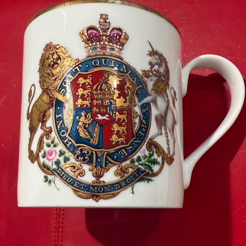 Reduced! Royal Crest White Bone China - Mug